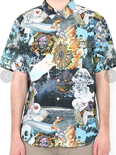 Amazon.co.jp: 品 ゲゲゲの鬼太郎 妖怪 総柄 シャツ Mサイズ 水木