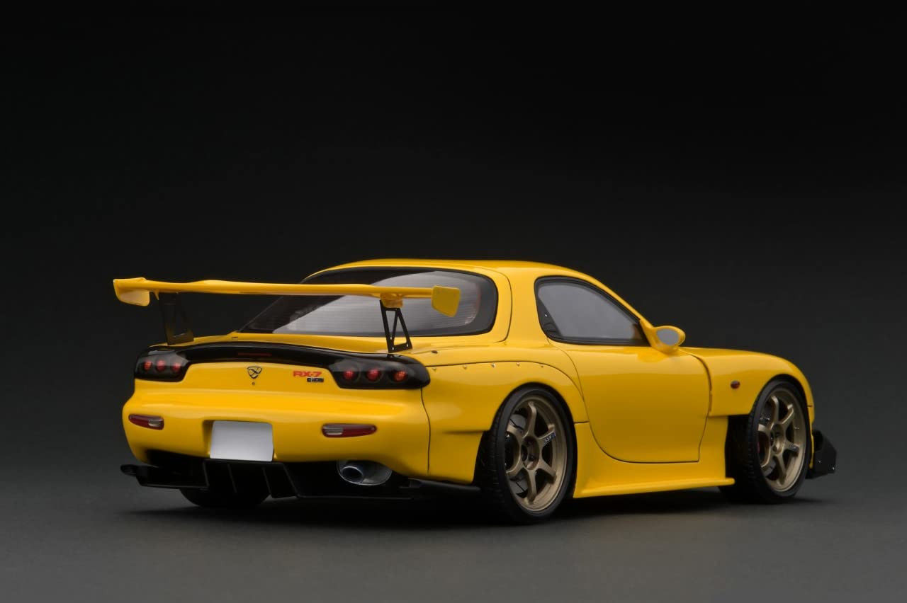 Amazon | ignition model 1/18 INITIAL D マツダ RX-7 (FD3S) Yellow