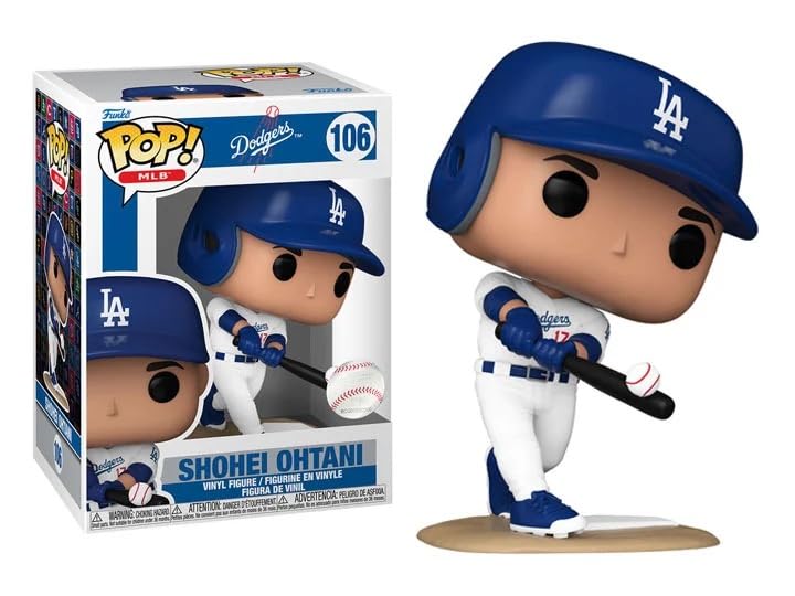 Amazon.com: Funko Shohei Ohtani Hitting Ball + ToyBop Protector