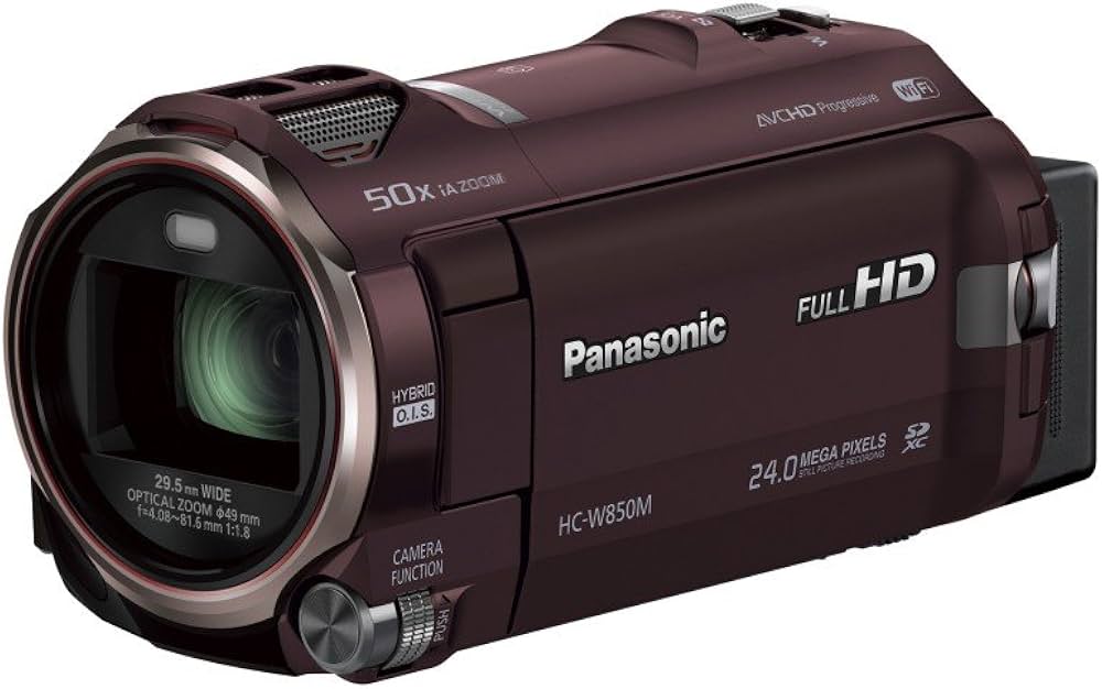 Amazon.co.jp: パナソニック デジタルハイビジョンビデオカメラ 内蔵