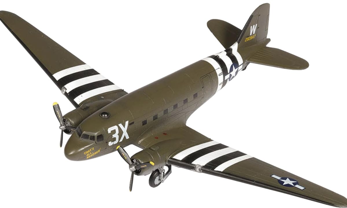 Amazon | アカデミー 1/144 C-47 スカイトレイン プラモデル 12633