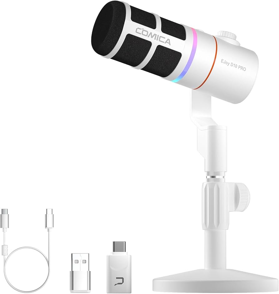 Amazon.co.jp: 【COMICA 2025革新登場】ワイヤレスダイナミックマイク