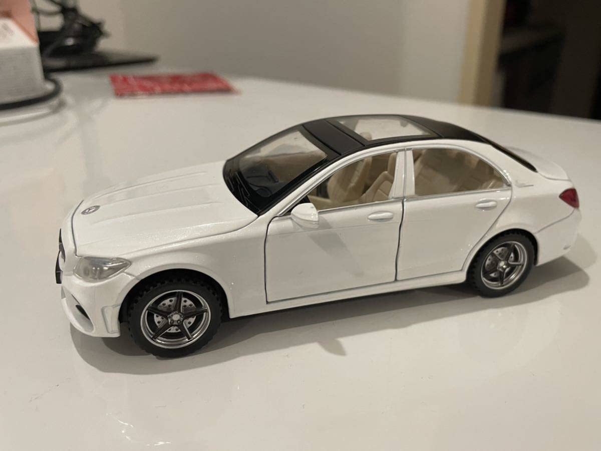 Amazon | ミニカー ベンツ w205 cクラス ホワイト | ミニカー・ダイ