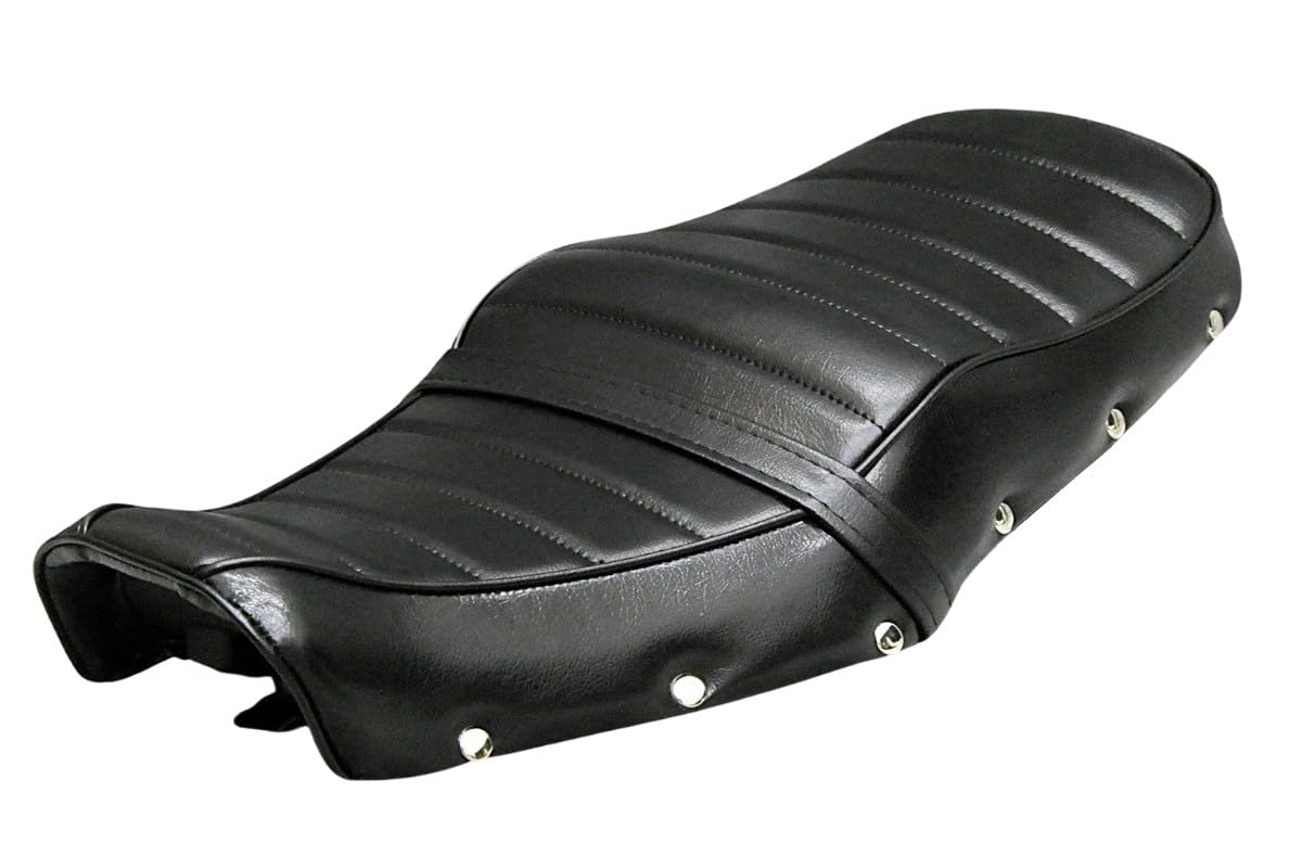 Amazon | GB350 黒皮 6鋲打ち 標準 タックロールシート/ GB350