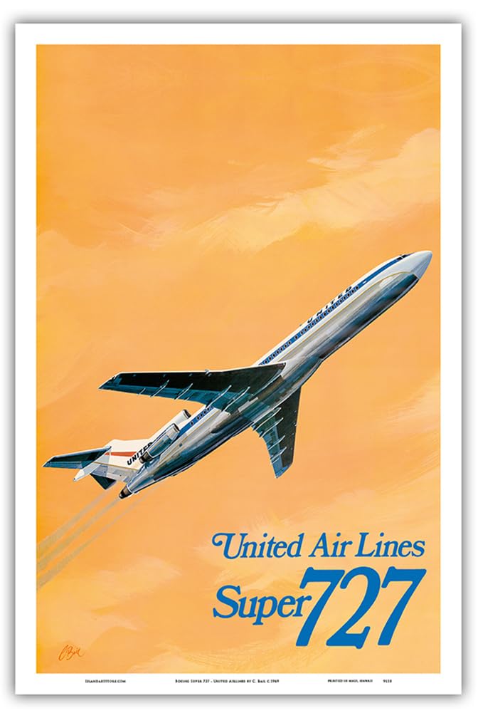 Amazon.co.jp: ボーイングスーパー727飛行機 - ユナイテッド航空