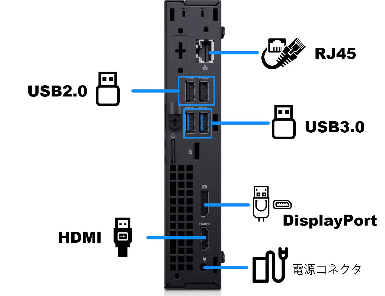 Amazon.co.jp: 【整備済み品】 Dell 超ミニPC OptiPlex 3070 Micro