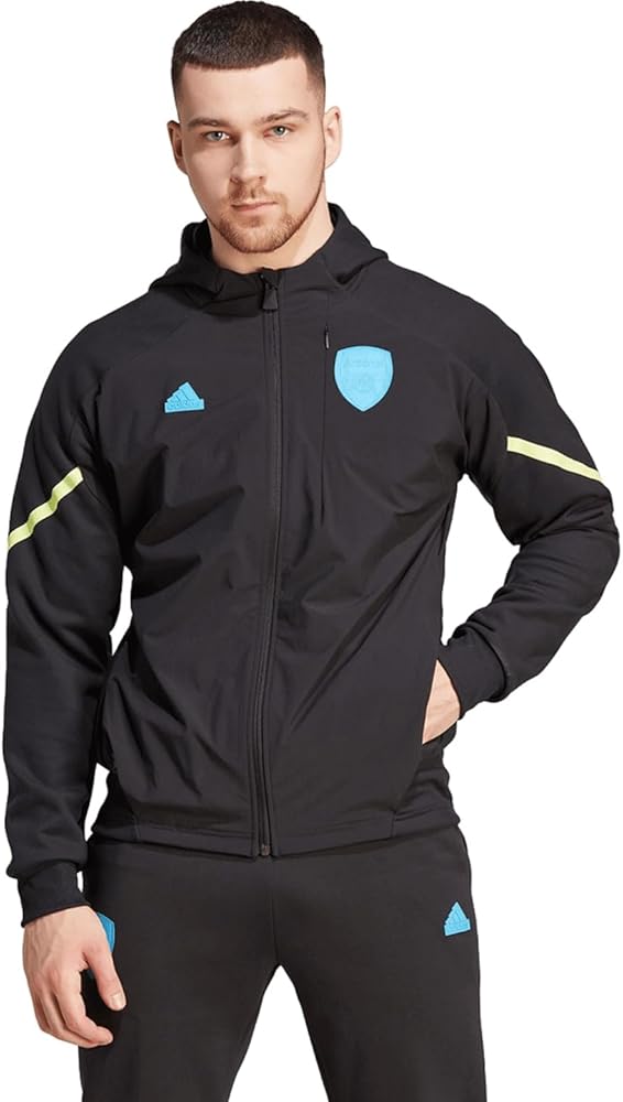 Amazon.com: adidas Men's Soccer Arsenal F.C. D4GMD Full Zip Hoodie