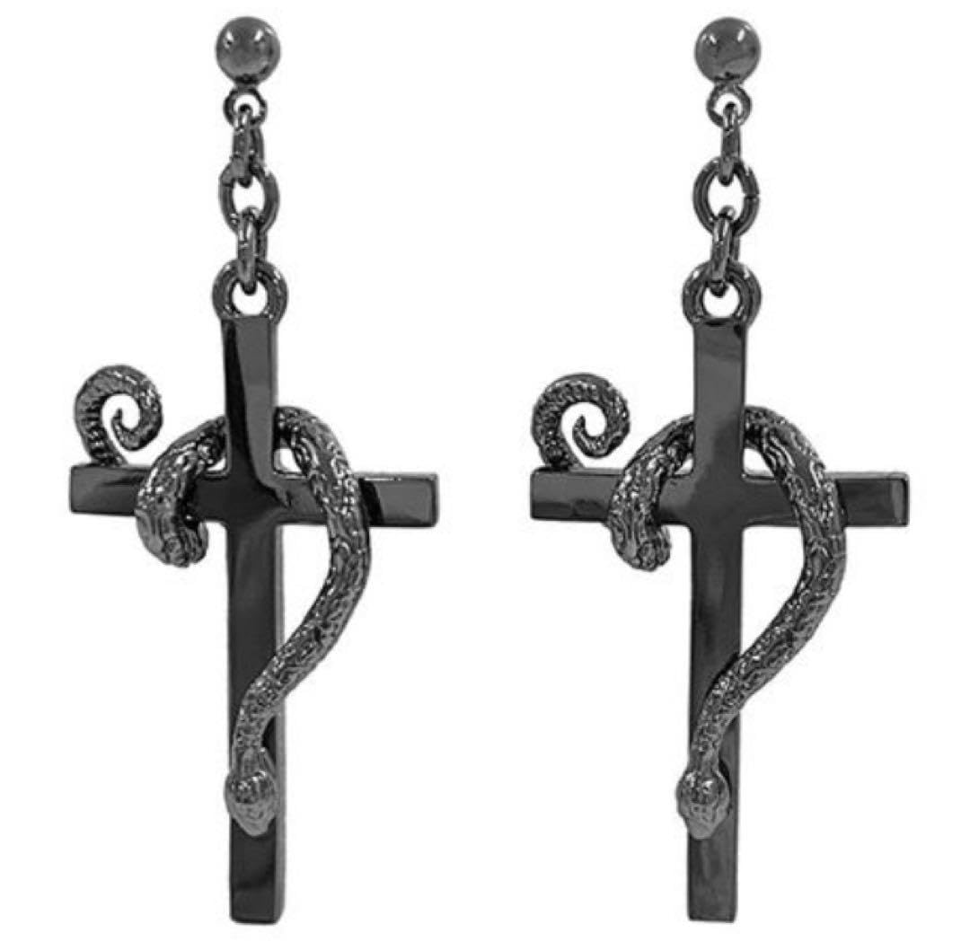 Amazon.co.jp: HYDE LIVE 2023 蛇十字ピアス snake pierce 蛇クロス