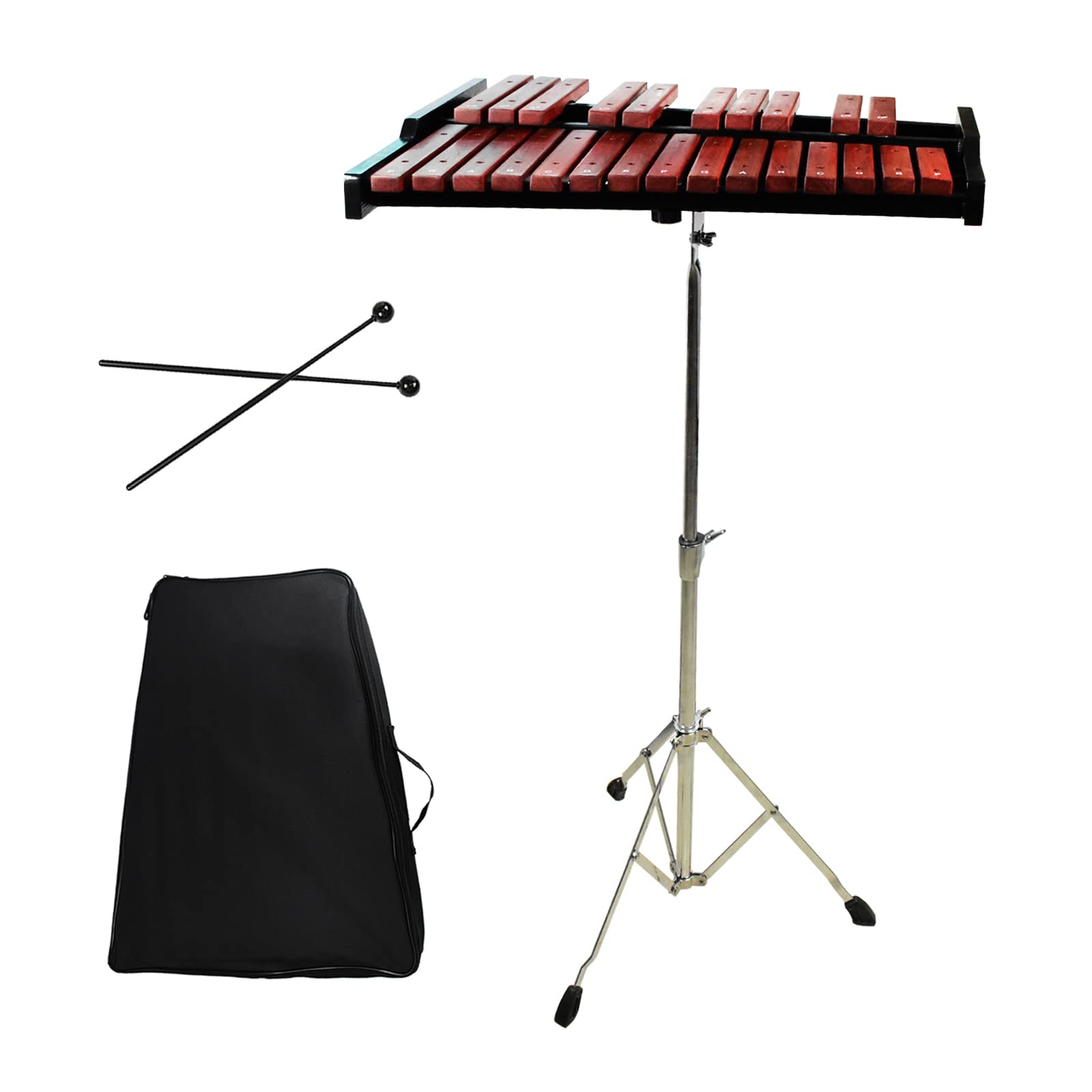 Amazon | Enhong 25音 木琴 卓上木琴 パーカッション 2本マレット付き