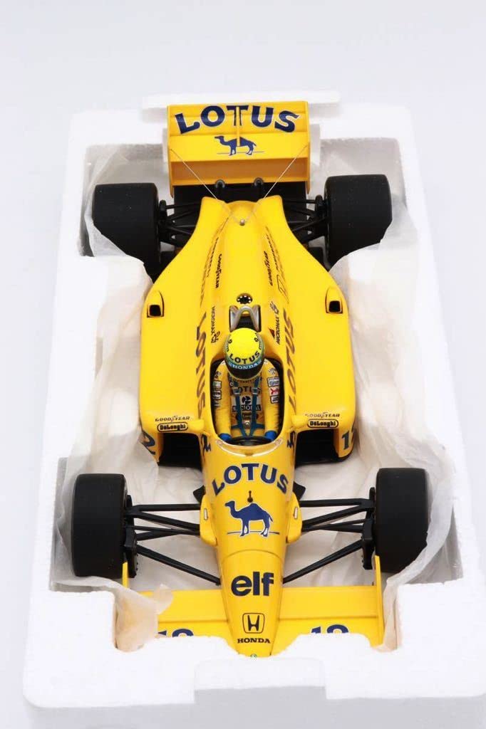 美品☆ミニチャンプス☆F1☆1/18☆アイルトンセナ☆ホンダ ロータス99T