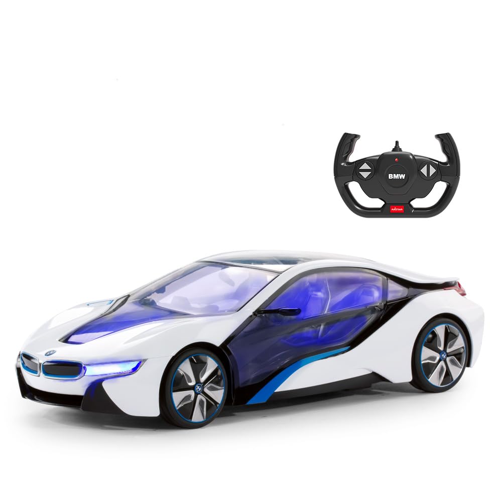 Amazon.co.jp: RASTAR BMW おもちゃ車 RCカー 1/14 BMW i8 リモコン