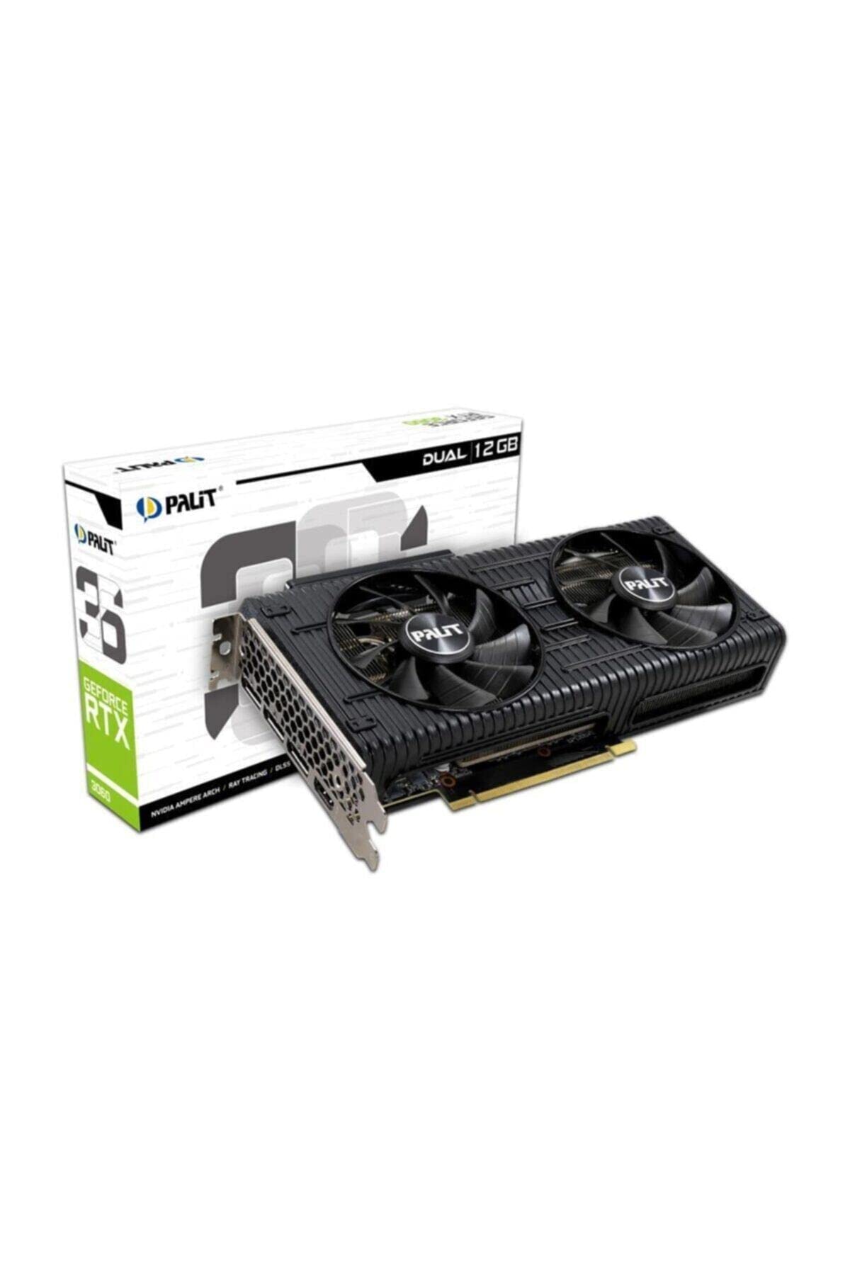 Palit GeForce RTX 3060 Dual 12GB GDDR6 Graphics Card, 3584 Core