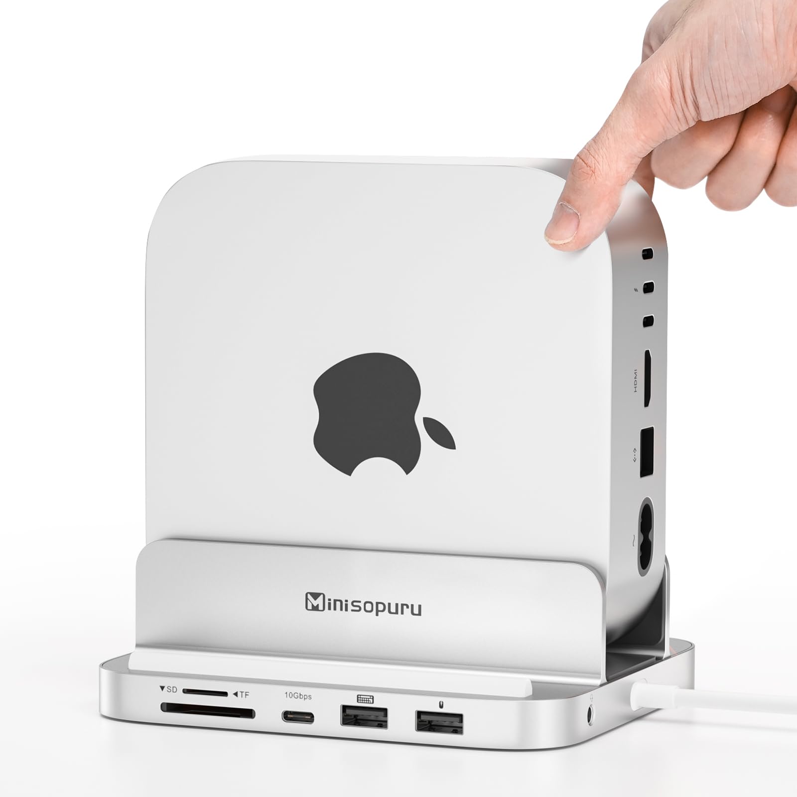 Amazon.co.jp: Minisopuru MINI218B PRO Mac Mini M4 ドック＆スタンド