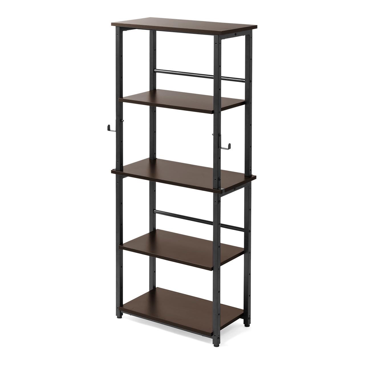 Amazon.co.jp: サンワダイレクト デスクサイドラック 上下分割 高さ