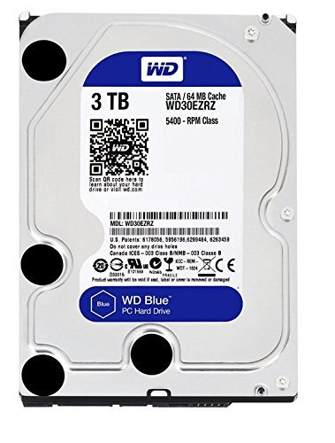 Amazon | WD Blue 3TB Desktop Hard Disk Drive - 5400 RPM SATA 6 Gb