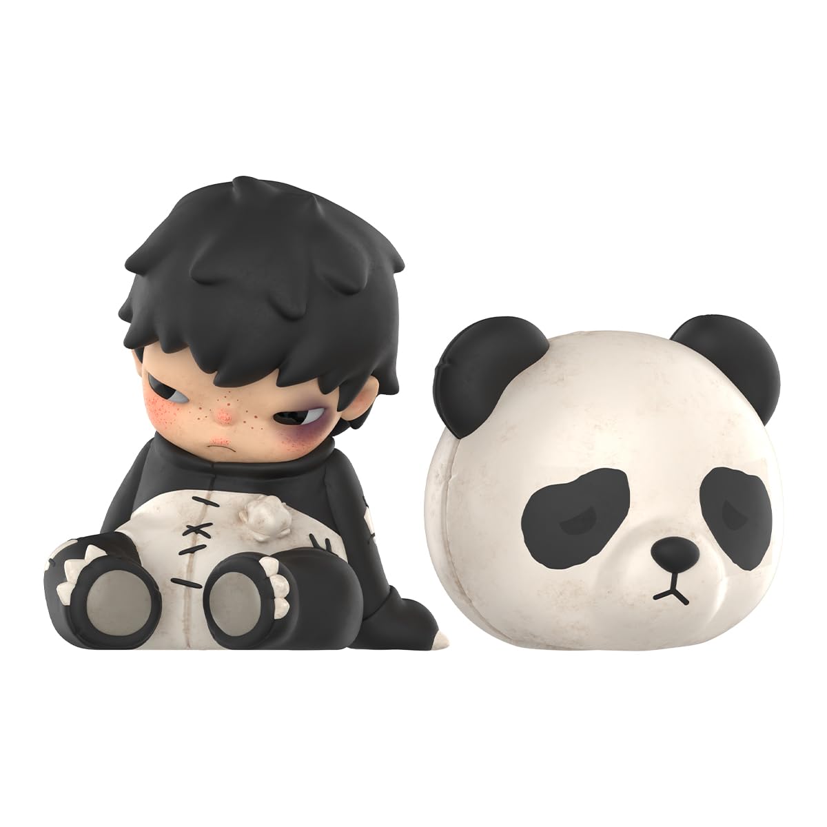 Amazon.co.jp: POP MART HIRONO Doll Panda Figure : おもちゃ
