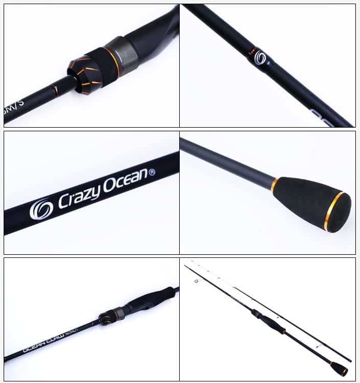Amazon.co.jp: クレイジーオーシャン アジングロッド オーシャンクロー