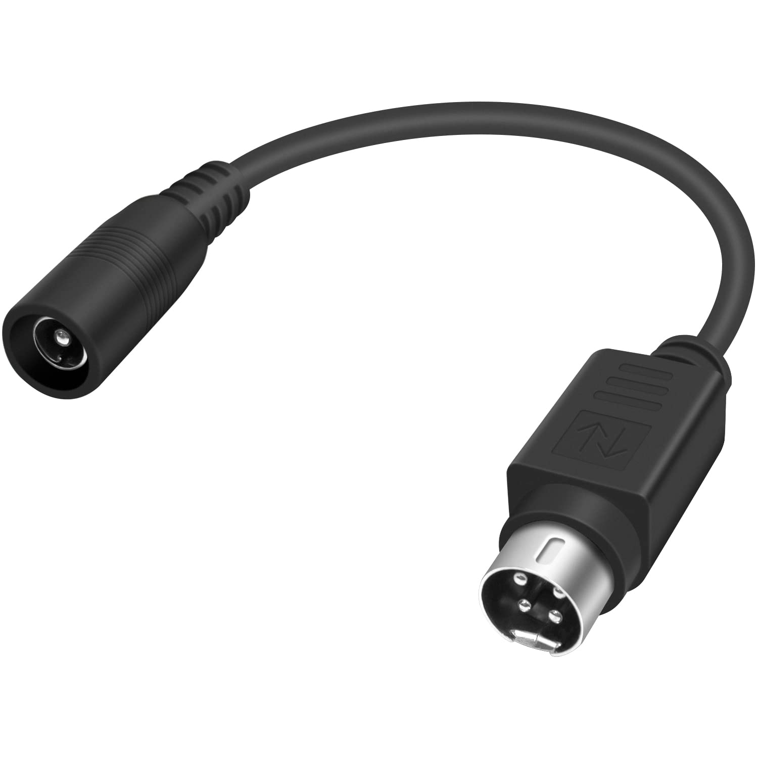 Amazon.co.jp: Duttek Din 4PIN DC5.5 x 2.1 mm 変換アダプタ電源