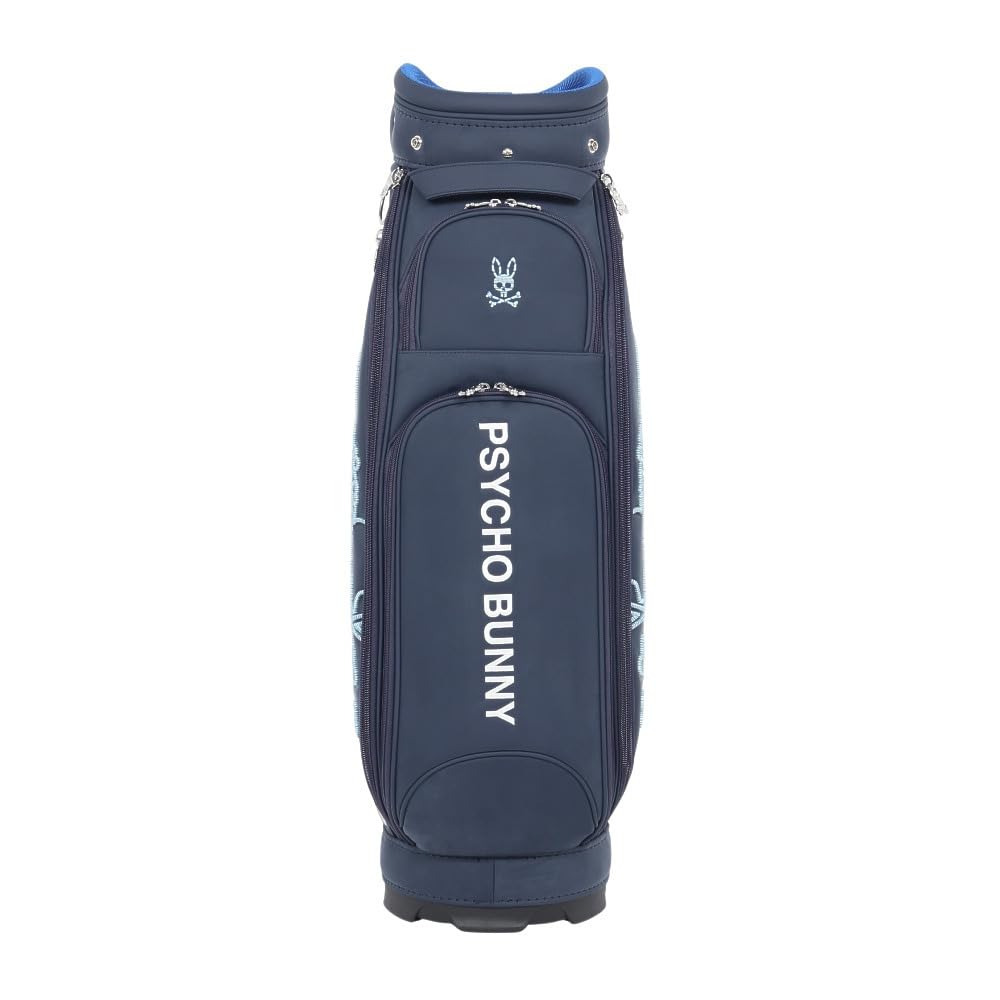 サイコバニー PSYCHO BUNNY モノグラム キャディバッグ ネイビー