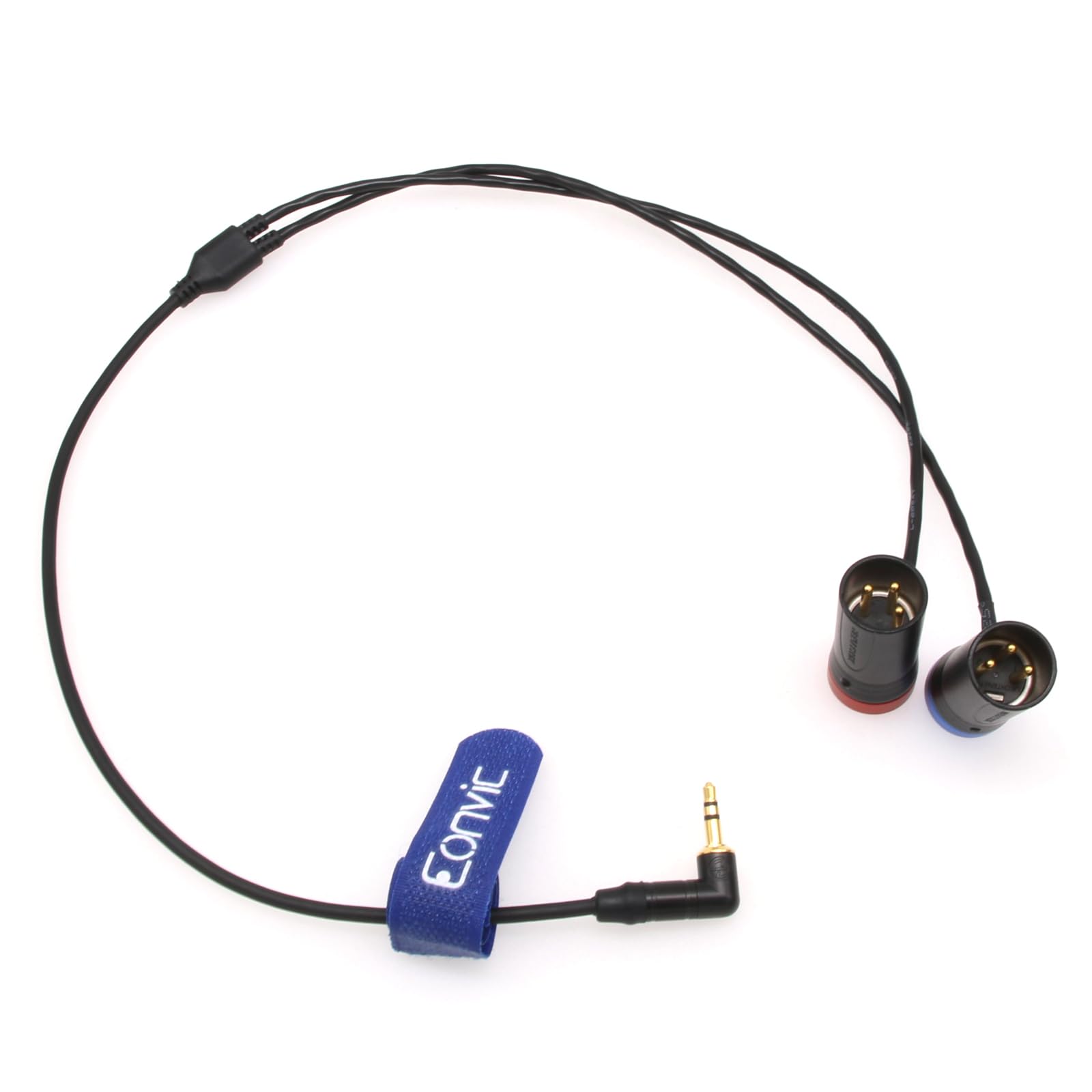 Amazon.co.jp: Eonvic 3.5mm ライトアングル TRS - ダブル ロー