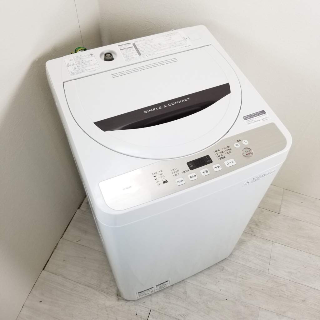 Amazon.co.jp: シャープ SHARP 全自動洗濯機 ステンレス槽 4.5kg