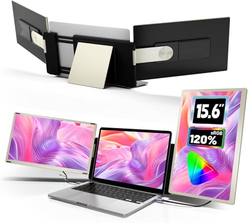 Amazon.co.jp: LGGST S6 トリプルモニター ポータブルモニター 15.6