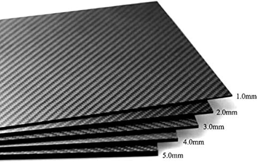 Amazon | Wh-shop-CFRP 3K カーボン ファイバー プレート シート 200mm