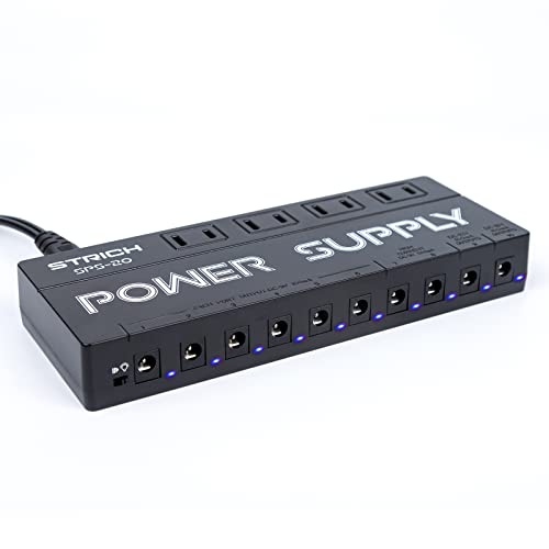Amazon | STRICH エフェクター電源 9V/12V/18Vエフェクターボード用