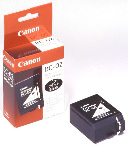 Amazon.co.jp: Canon BJカートリッジ BC-02 ブラック ヘッド・インク一