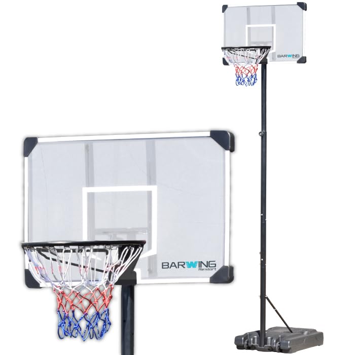 Amazon.co.jp: BARWING(バーウィング) バスケットゴール 無段階調整 2