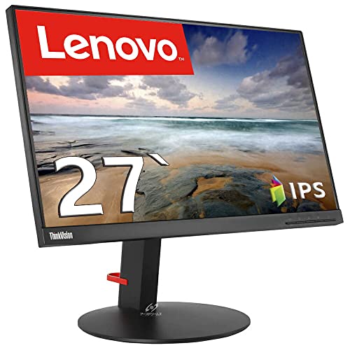 Amazon.co.jp: 【整備済み品】 レノボ 27インチ 狭額縁液晶 P27q-10/超