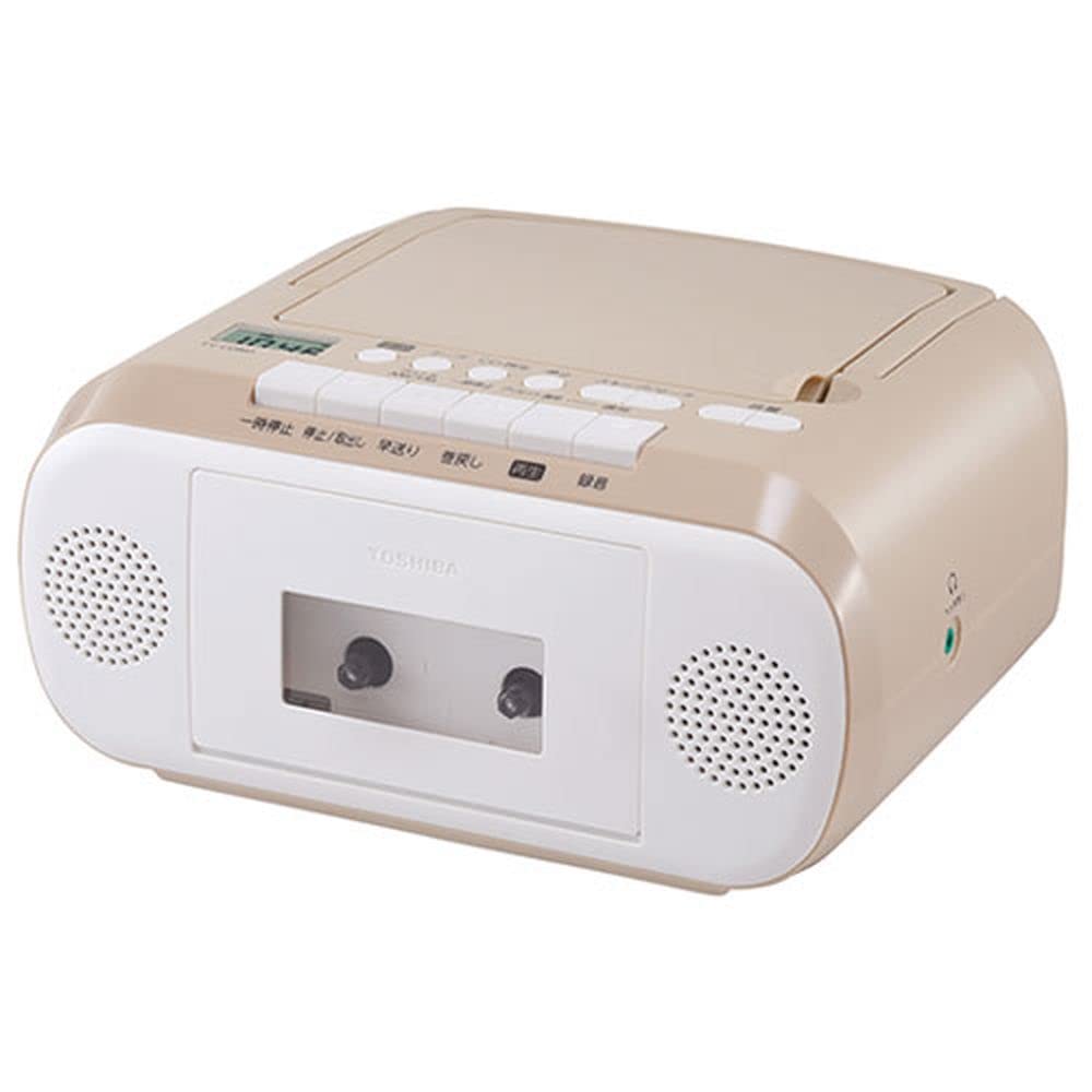 Amazon.co.jp: 東芝(TOSHIBA) TY-CDM1-C(ベージュ) CDラジオカセット