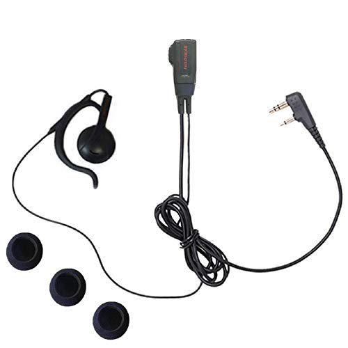 Amazon.co.jp: ケンウッド対応 インカム イヤホンマイク デミトス用 2