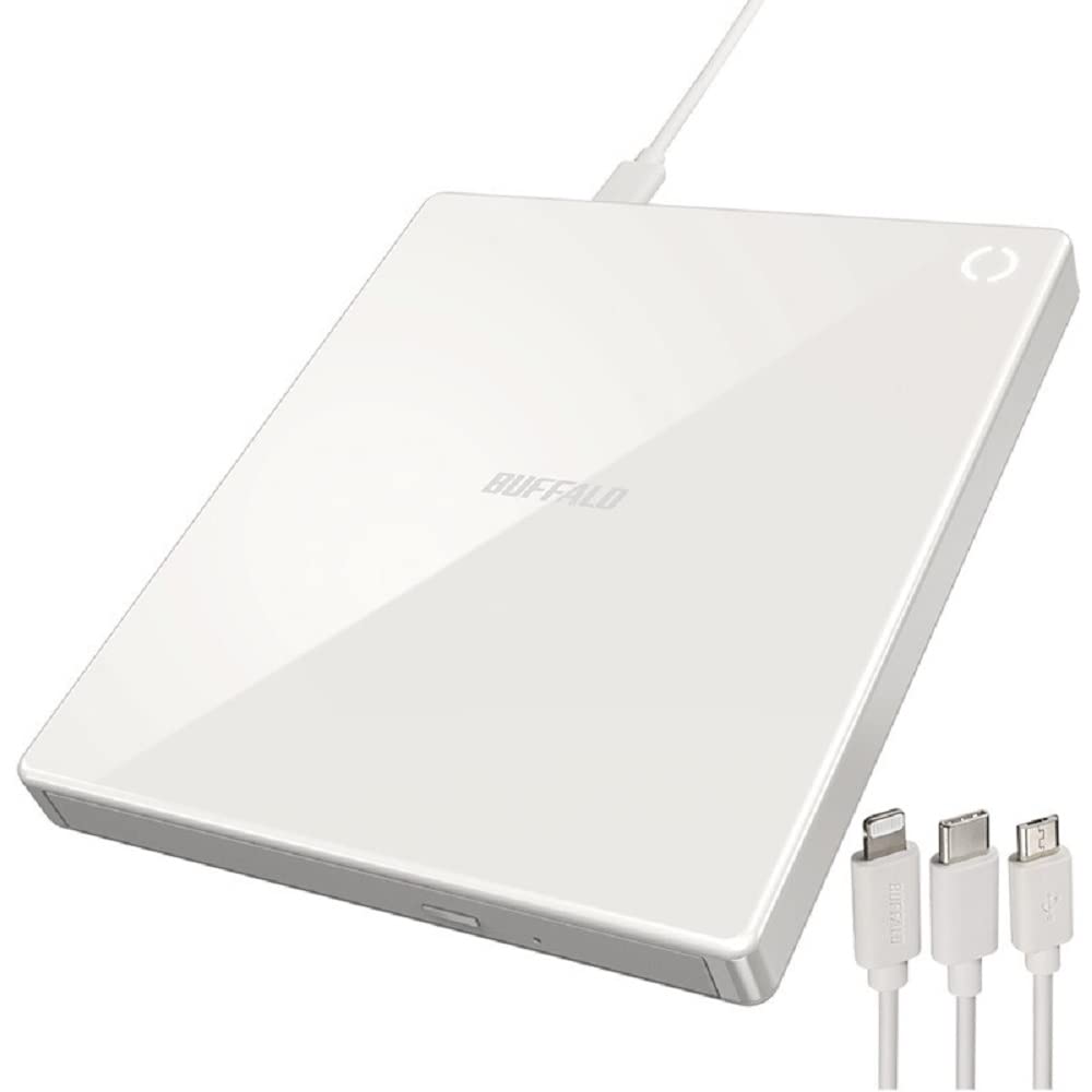 Amazon | バッファロー RR-C1-WH(ホワイト) スマートフォン用CD
