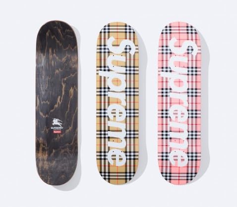Amazon.co.jp: [SUPREME(シュプリーム)] Burberry Skateboard Beige