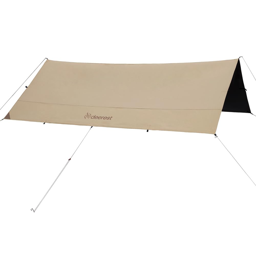 Amazon | deerest紫外線対策タープEASY GO Seriesレクタタープ5.0x4.0