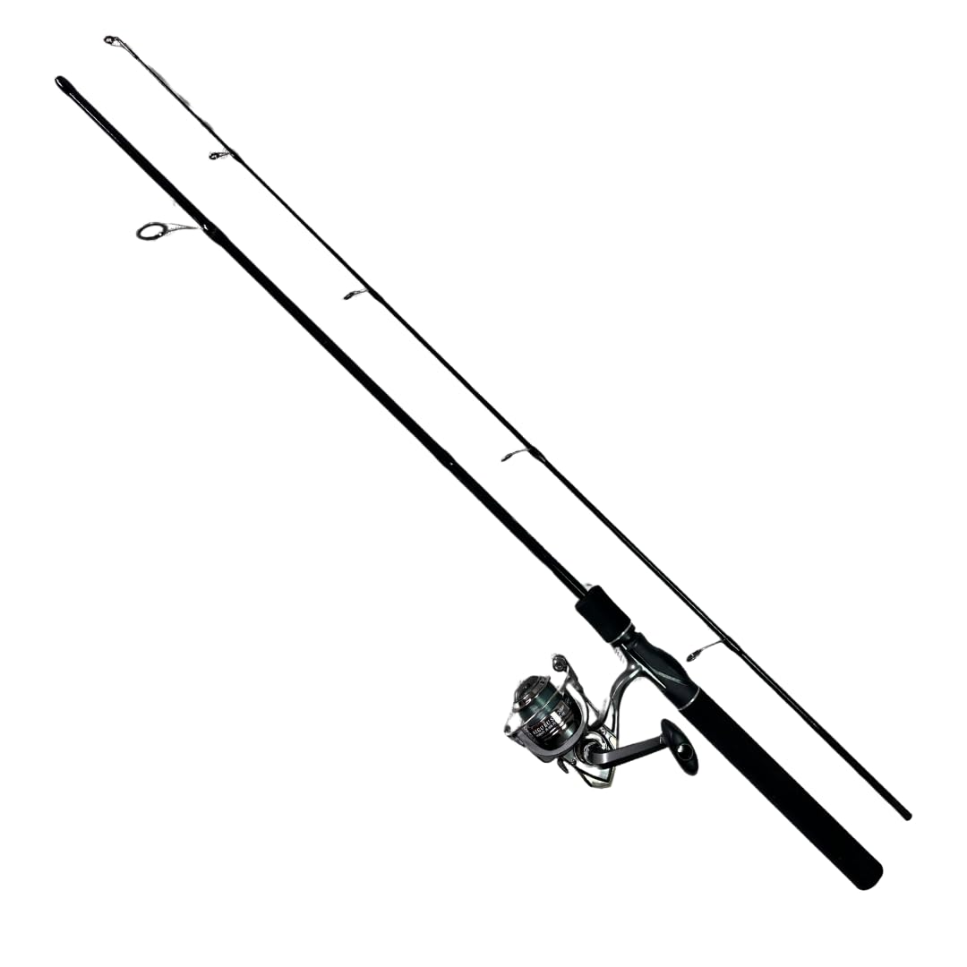 Amazon | 海釣り 池・川釣り兼用 釣り竿 リール セット ブラックバス
