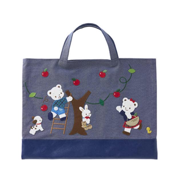 Amazon.co.jp: familiar ファミリア りんご デニム バッグ 70周年 限定