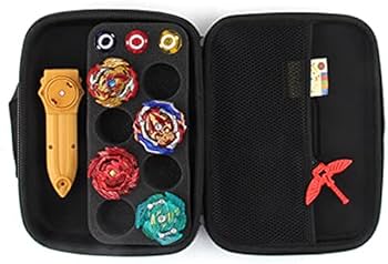 Amazon.co.jp: ベイブレードケース ポータブル 取手付き 耐久性