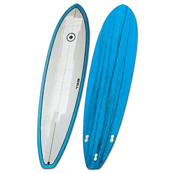 Amazon | SCELL セル ファンボード 6'8 レールにピンライン有り