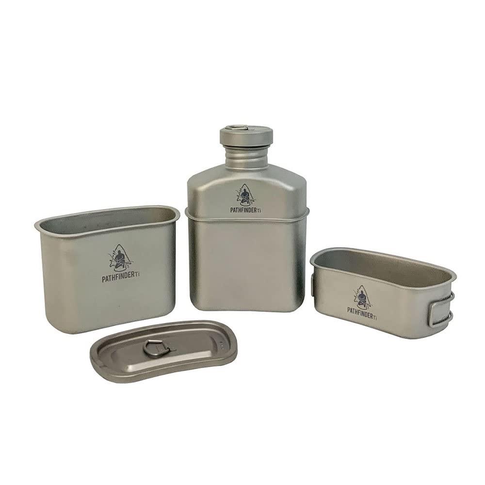 Amazon | PATHFINDER パスファインダーチタンカンティーン クッキング