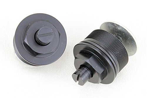 Amazon | フロントフォークトップキャップ黒 41mm 減衰調整プリロード