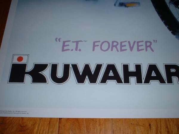 Amazon.co.jp: KUWAHARA × E.T. ポスター BMX クワハラ 桑原