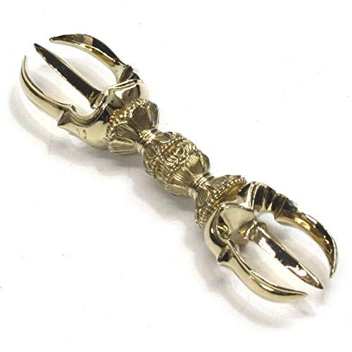 Amazon｜密教法具 独鈷杵 三鈷杵 五鈷杵 金剛鈴 金剛盤 本格派 精巧