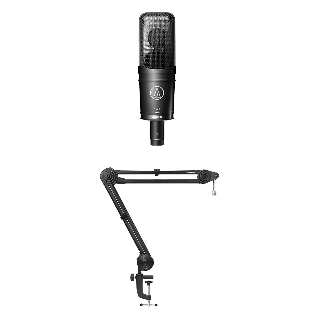 Amazon | オーディオテクニカ AT4050 コンデンサーマイク ＆ AT8700J