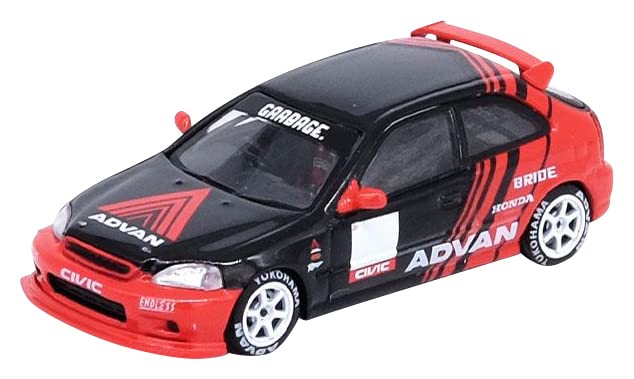 Amazon | Inno Models 1/64 ホンダ シビック Type-R (EK9) ADVAN 完成