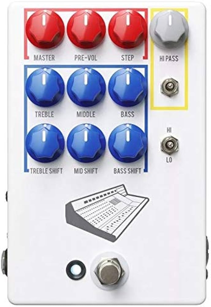 Amazon | JHS Pedals Colour Box V2 Preamp Pedal [並行輸入品