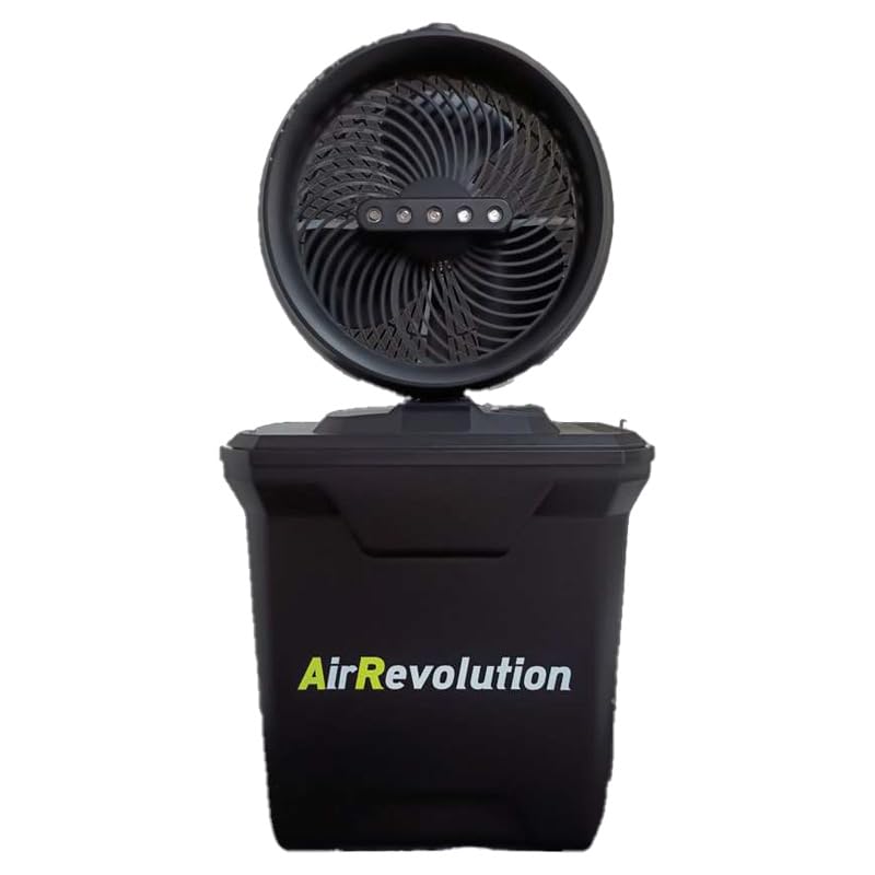 Amazon | AirRevolution MIST FAN 超音波ミストファン 充電式