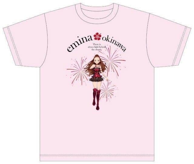 Amazon.co.jp: 安室奈美恵 沖縄 セブンイレブン限定 エミーナ Tシャツ