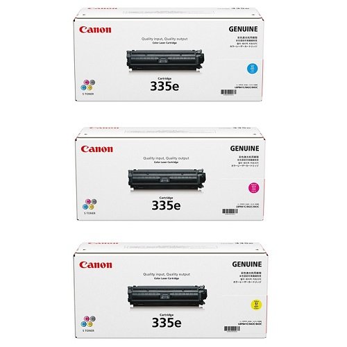 Amazon.co.jp: CANON トナーカートリッジ335e カラー3色セット 純正品